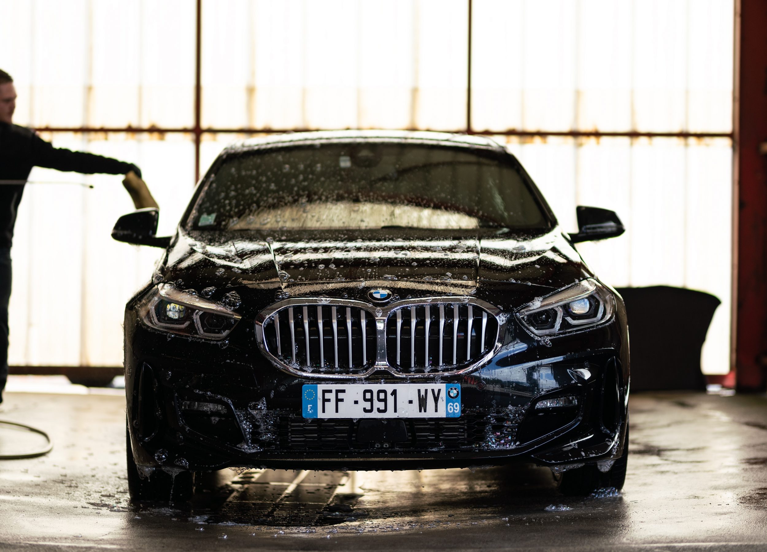 BMW Série 1 nettoyage extérieur